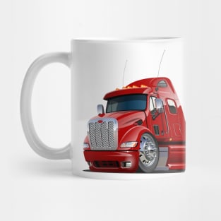 Cartoon oversize load transporter Mug